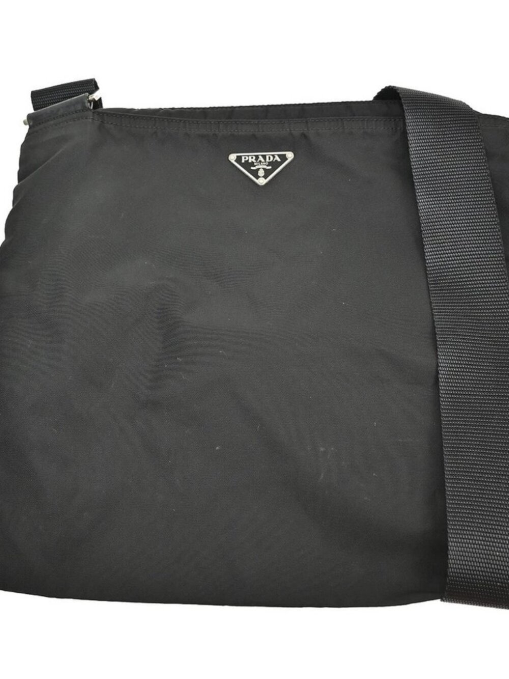 Prada Black Nylon Shoulder Bag